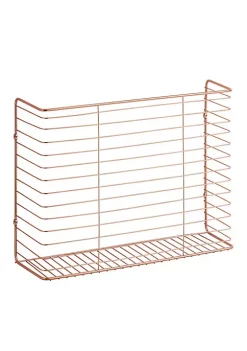 Discount ✔️ MDesign Wall Mount Wire Basket 17" x 5" x 13" 👏 -Storage Basket Store Belk 1011