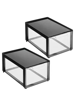 Outlet 🎁 MDesign Stackable Pull-Out Drawer Organizer 8" x 12" x 6" 🥰