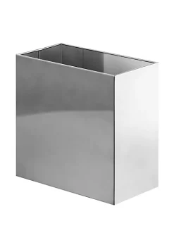 Best deal ⭐ MDesign 9-Liter Metal Trash Can 🎁 -Storage Basket Store Belk 1051