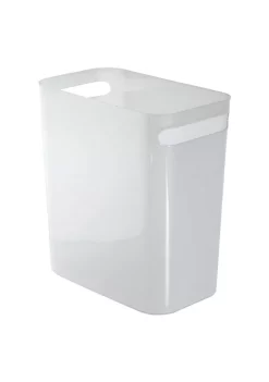 Outlet 😍 MDesign Oval Trash Can with Handles 🔔 24 Outlet 😍 MDesign Oval Trash Can with Handles 🔔 -Storage Basket Store Belk 1074