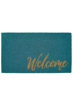 Best deal 🛒 MDesign Border Coir Doormat 🧨
