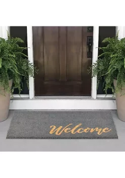 Best deal 🛒 MDesign Border Coir Doormat 🧨 -Storage Basket Store Belk 1111