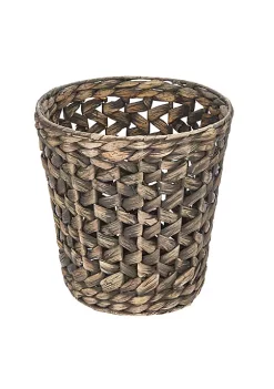 Cheapest 😍 MDesign Woven Zig Zag Trash Can ✔️ -Storage Basket Store Belk 1122