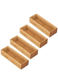 Best Sale 🛒 MDesign 4-Piece Slim Drawer Organizer Set 🔥