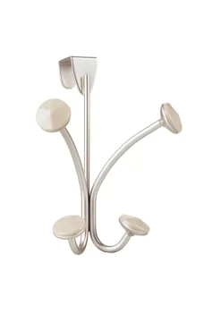 Best Sale ⭐ MDesign 4-Hook Compact Over Door Hanger 🎉 -Storage Basket Store Belk 1164