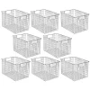 Best deal 🌟 MDesign Wire Basket with Handles Set 12" x 6" x 6" ✨ -Storage Basket Store Belk 1178
