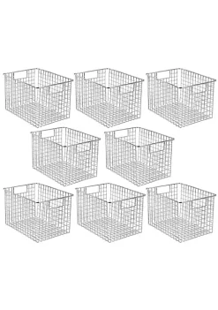 Best deal 🌟 MDesign Wire Basket with Handles Set 12" x 6" x 6" ✨