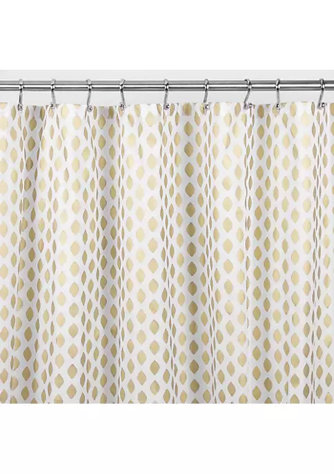 Best deal ⭐ MDesign Gold Diamond Shower Curtain ✨ 5 Best deal ⭐ MDesign Gold Diamond Shower Curtain ✨ - Image 3