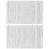 Best Pirce π― MDesign Cotton Non-Slip Braided Bath Mat Set β¨ 2 Best Pirce π― MDesign Cotton Non-Slip Braided Bath Mat Set β¨ -Storage Basket Store Belk 1216