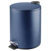 Best deal 🔔 MDesign 5-Liter Metal Round Step Trash Can ✔️ -Storage Basket Store Belk 1251