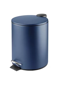 Best deal 🔔 MDesign 5-Liter Metal Round Step Trash Can ✔️