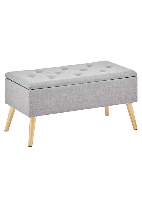Flash Sale π MDesign Tufted Storage Bench with Hinge Lid π 6 Flash Sale π MDesign Tufted Storage Bench with Hinge Lid π - Image 4