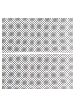 Budget ⭐ MDesign 25" Diamond PVC Sink Protector Mat 🧨 -Storage Basket Store Belk 1275