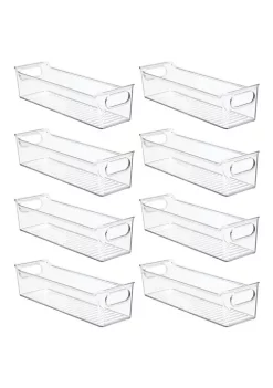 New 🛒 MDesign Bamboo Bread Box + Cutting Board Lid 😉 -Storage Basket Store Belk 1328