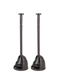 Best reviews of 🔔 MDesign Toilet Bowl Plunger with Holder Set 😍 -Storage Basket Store Belk 1396