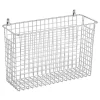 Best reviews of 🌟 MDesign Wall Mount Wire Basket 12" x 6" x 3" 👏 -Storage Basket Store Belk 1410