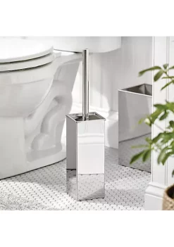 Deals 🛒 MDesign Toiler Bowl Brush with Square Holder 🥰 -Storage Basket Store Belk 1432