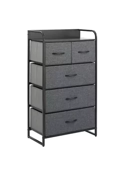 Flash Sale π MDesign 5-Drawer Tall π Dresser with Wood Shelf π 13 Flash Sale π MDesign 5-Drawer Tall π Dresser with Wood Shelf π -Storage Basket Store Belk 1440