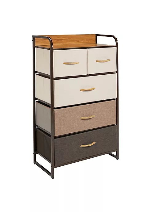 Flash Sale π MDesign 5-Drawer Tall π Dresser with Wood Shelf π 7 Flash Sale π MDesign 5-Drawer Tall π Dresser with Wood Shelf π - Image 5