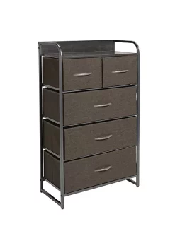 Flash Sale π MDesign 5-Drawer Tall π Dresser with Wood Shelf π 15 Flash Sale π MDesign 5-Drawer Tall π Dresser with Wood Shelf π -Storage Basket Store Belk 1442