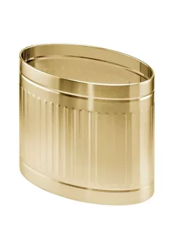 New 😍 MDesign Oscar Oval Trash Can ✔️ -Storage Basket Store Belk 1461