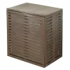 Outlet 🤩 MDesign Slated Bamboo Hamper ⭐ -Storage Basket Store Belk 1478