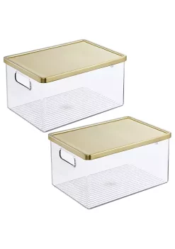 Brand new π₯ MDesign Over Cabinet Door Paper Towel Holder with Basket π₯°