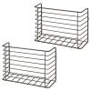 Top 10 😀 MDesign Wall Mount Basket 12" x 4" x 8" ⭐