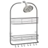 Coupon ✔️ MDesign Wide Hanging Shower Caddy with Hooks 🥰 -Storage Basket Store Belk 1503
