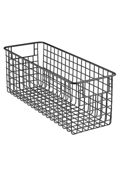 Coupon 🛒 MDesign Wire Basket with Handles 16" x 12" x 6" ⌛