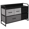 Wholesale π MDesign 5-Drawer Wide π Dresser with Wood Shelf π 2 Wholesale π MDesign 5-Drawer Wide π Dresser with Wood Shelf π -Storage Basket Store Belk 1547