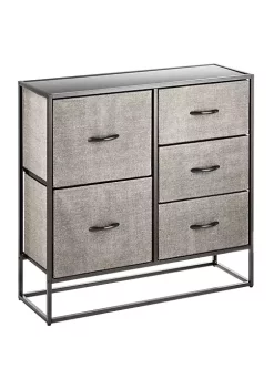 Wholesale π MDesign 5-Drawer Fabric π Dresser with Wood Handles π 14 Wholesale π MDesign 5-Drawer Fabric π Dresser with Wood Handles π -Storage Basket Store Belk 1556