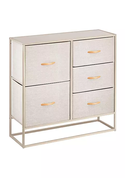 Wholesale π MDesign 5-Drawer Fabric π Dresser with Wood Handles π 9 Wholesale π MDesign 5-Drawer Fabric π Dresser with Wood Handles π - Image 7