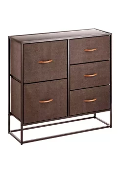 Wholesale π MDesign 5-Drawer Fabric π Dresser with Wood Handles π 18 Wholesale π MDesign 5-Drawer Fabric π Dresser with Wood Handles π -Storage Basket Store Belk 1560