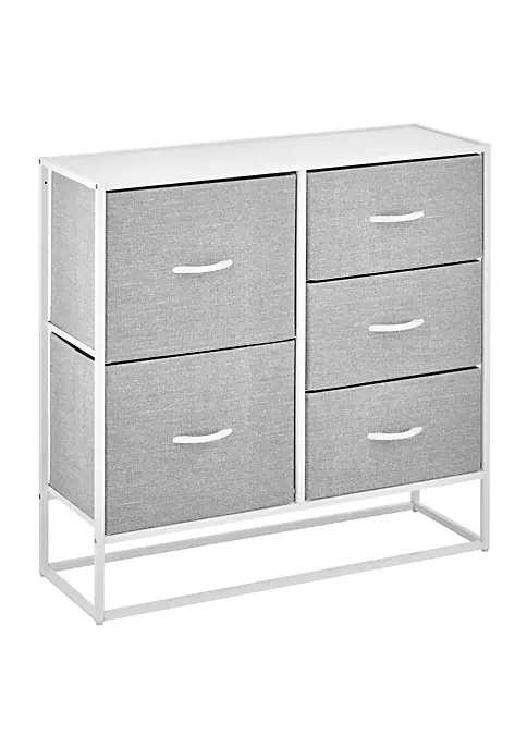 Wholesale π MDesign 5-Drawer Fabric π Dresser with Wood Handles π 11 Wholesale π MDesign 5-Drawer Fabric π Dresser with Wood Handles π - Image 9