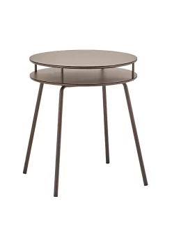 Best reviews of 🔔 MDesign 2-Tier Round Side Table 😉 -Storage Basket Store Belk 1583