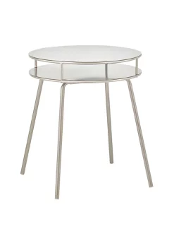 Best reviews of 🔔 MDesign 2-Tier Round Side Table 😉 -Storage Basket Store Belk 1585