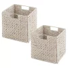 Promo βοΈ MDesign Woven Hyacinth Cube Basket 11" x 11" x 11" π 1 Promo βοΈ MDesign Woven Hyacinth Cube Basket 11" x 11" x 11" π -Storage Basket Store Belk 1595