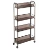 Buy ⌛ MDesign 4-Tier Cart with Handles 🥰 -Storage Basket Store Belk 1602