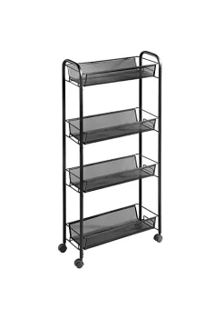 Buy ⌛ MDesign 4-Tier Cart with Handles 🥰 -Storage Basket Store Belk 1607