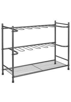 Wholesale 💯 MDesign 6-Pair Metal Boot Rack 🧨