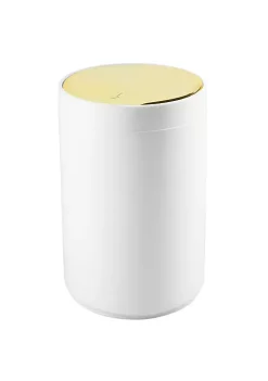 Buy 🎉 MDesign 5-Liter Trash Can with Metal Swing Lid 😉 -Storage Basket Store Belk 1644