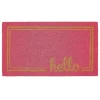 Cheap 🛒 MDesign Cursive Hello with Border Coir Doormat 🎉