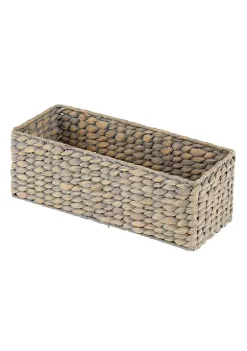 Top 10 ✔️ MDesign Woven Hyacinth Toilet Paper Basket 15" x 6" x 6" 👍