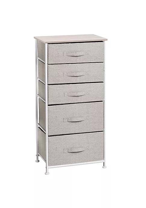 Budget π MDesign 5-Drawer Tall Fabric π Dresser π 6 Budget π MDesign 5-Drawer Tall Fabric π Dresser π - Image 4