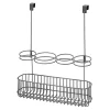 Best reviews of 😀 MDesign Over Cabinet Door Hair Styling Tool Rack ✔️ -Storage Basket Store Belk 1720