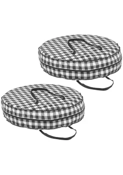 Deals 🎁 MDesign Holiday Wreath Storage Bag with Handles 😀