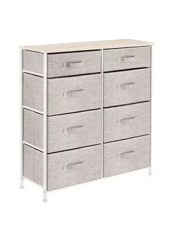Outlet 🥰 MDesign 8-Drawer Fabric 👗 Dresser ✨ -Storage Basket Store Belk 1793