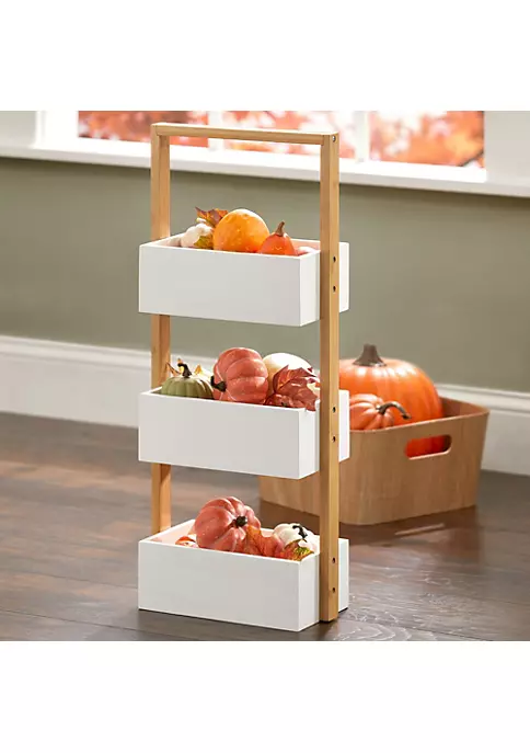 Deals π― MDesign 4-Tier Freestanding Bamboo Shelf π 4 Deals π― MDesign 4-Tier Freestanding Bamboo Shelf π - Image 2