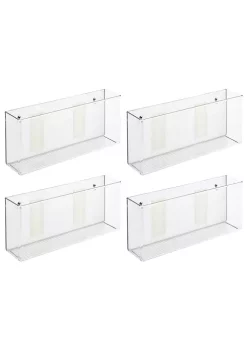 Best Sale 🔥 MDesign Wall Mount or Adhesive Bin 16" x 3.5" x 6.5" ✨